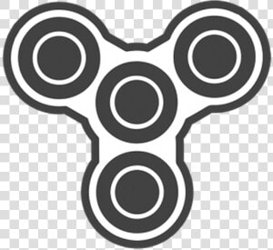 Fidget Spinner Clipart Transparent   Fidget Spinner Logo  HD Png Download