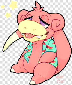 Pokesona   Slowpoke Pokesona  HD Png Download