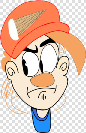 Cap  Boy  Man  Cartoon  Unhappy  Angry   Bubba Clip Art  HD Png Download