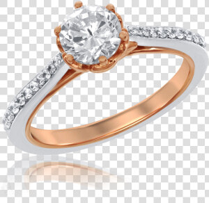 Enchanted Disney S 14k White And Rose Gold 7 8ctw Diamond   Ring  HD Png Download