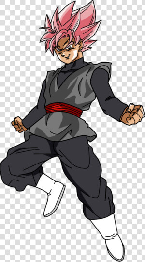 Ssj Rose   Black Goku Ssj Rose Png  Transparent Png