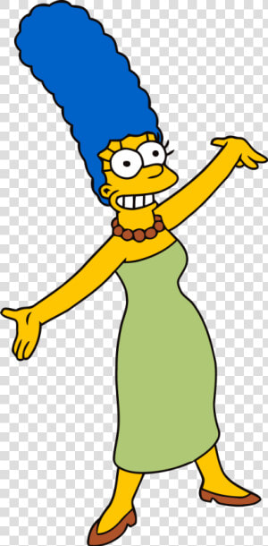 Simpsons Png Transparent   Marge Simpson Transparent Background  Png Download