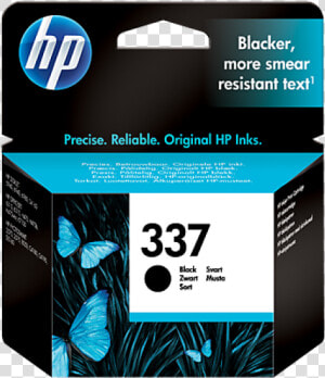 Hp Original 336 Black Ink Cartridge   Hp 337 Ink Cartridge  HD Png Download