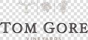 Tom Gore   Tom Gore Wine Logo  HD Png Download