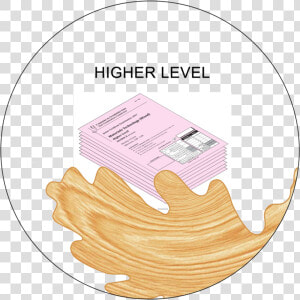 Higher Level Exam Thumb   Illustration  HD Png Download