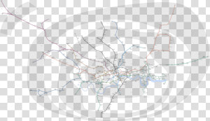 London Underground Map  HD Png Download