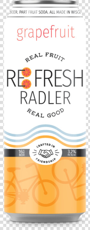 Refresh Radler Beer  HD Png Download