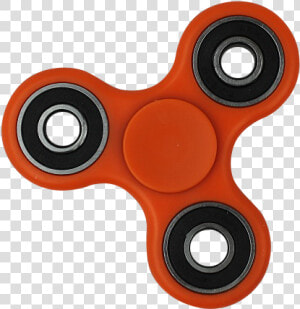 Fidget Spinner Triangle  Plastic   Carmine  HD Png Download