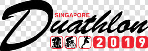 Singapore Duathlon 2019   40 Years  HD Png Download