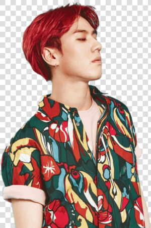 Got7 Yugyeom Flower Print   Yugyeom Png  Transparent Png