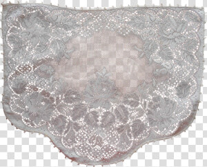 Vintage Quaker Lace Antimacassar Chair Doily Bedside   Lace  HD Png Download