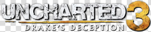 Uncharted 3 Logo Png  Transparent Png