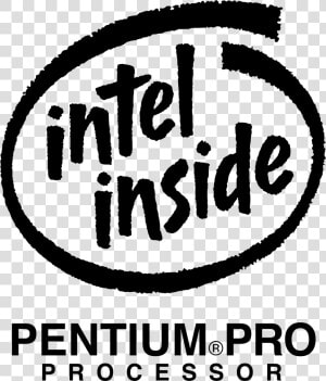 Intel Inside Pentium Pro  HD Png Download