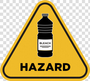 Bleach Is A Hazard   Hazard And Risk Gif  HD Png Download