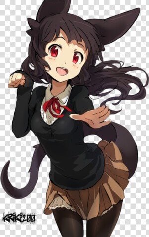 Cat Girl Anime Render By Kriki200   Anime Girl Cat Png  Transparent Png