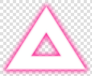 🔽🔺🔽  ftestickers  triangle  shape  figure  neon   Triangle  HD Png Download