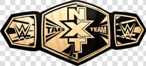 Wwe Nxt Tag Team Championship   Wwe Nxt Tag Team Belt  HD Png Download