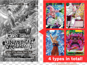 Dbs Tcg Universal Onslaught  HD Png Download