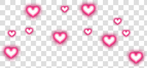  crown  crownhearts  crownheart  hearts  neon   Neon Hearts Png  Transparent Png