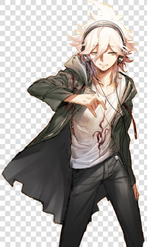 Danganronpa Nagito Komaeda Cosplay Wig   Png Download   Danganronpa White Hair Boy  Transparent Png