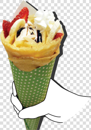 Crepes   Crepe And Gelato  HD Png Download