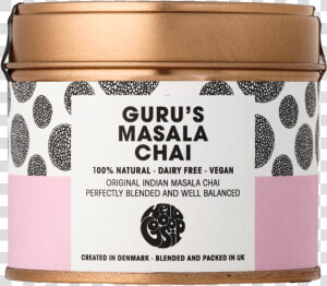 Gurus Masala Chai Rose Tin  HD Png Download