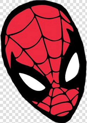  mask  spiderman  spidermanmask  facesticker  marvel   Spider Man Mask Png  Transparent Png