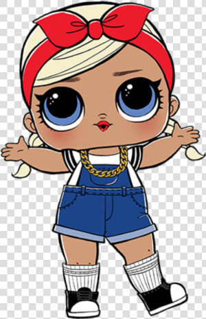 Hip Hop Club Shorty   Shorty Lol Surprise Doll  HD Png Download