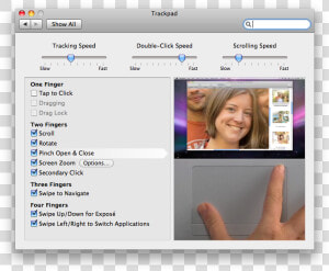 Glasstackpad   Macbook Pro Trackpad Preferences  HD Png Download