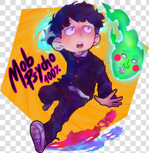 Mob Psycho 100  my Two Favourites I’ll Admit Dimples   Mob Psycho 100 Fanart  HD Png Download