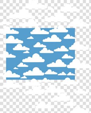 Cloud  Simple  Cartoon  Clouds  Weather  Clue  HD Png Download