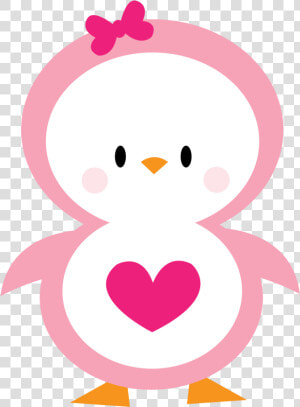 Clipart Penquin Kdchi   Penguin Pink  HD Png Download