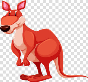 Cartoon Animals Png Hd Images  Stickers  Vectors   Diagram Kangaroo  Transparent Png