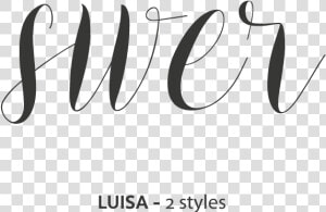 Luisa   Calligraphy  HD Png Download