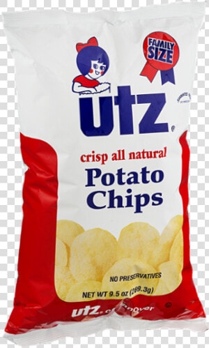 Utz Potato Chips 9 5 Oz  HD Png Download