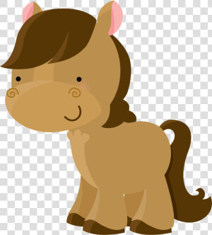 Horse Pony Clip Art   Caballo De La Granja Animado  HD Png Download