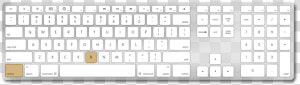 Transparent Final Cut Pro Png   Apple Magic Keyboard Numeric  Png Download