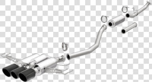 Magnaflow Catback Exhaust Honda Civic Type R 2017 2019   Jdm Honda Civic 2018 Catalytic Converter  HD Png Download