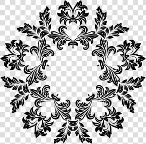 Decorative Ornamental Floral Flourish Design 6 Clip   Decorative Ornamental Design Png  Transparent Png