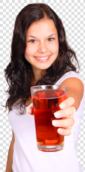 Young Girl With Glass Of Fresh Juice Png Image   Drink This Juice Everyday To Cleanse Your Kidneys Naturally  Transparent Png