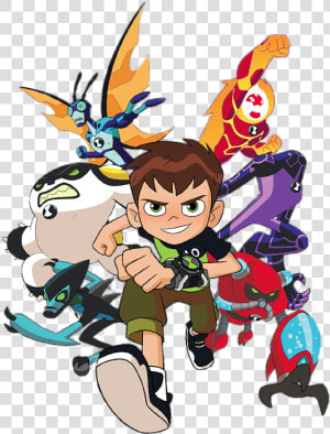 Ben 10 And Aliens   Aliens De Ben 10  HD Png Download