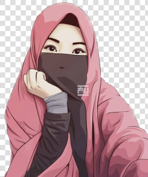  hijab Girl  muslimah Ok  muslimah   Gambar Hijab Kartun  HD Png Download