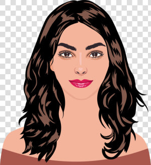 Hairstyle black Hair hair   Women Colored Png  Transparent Png