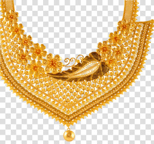 22k Gold Necklace Set   Necklace  HD Png Download