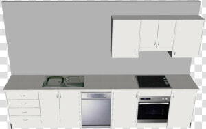 Straight Line  3d    Straight Line Kitchen Designs  HD Png Download