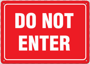 Do Not Enter Sign Png  Transparent Png