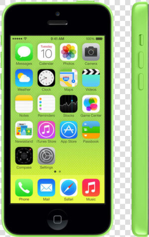 Apple Iphone 5c   Iphone 5c Green 64gb  HD Png Download