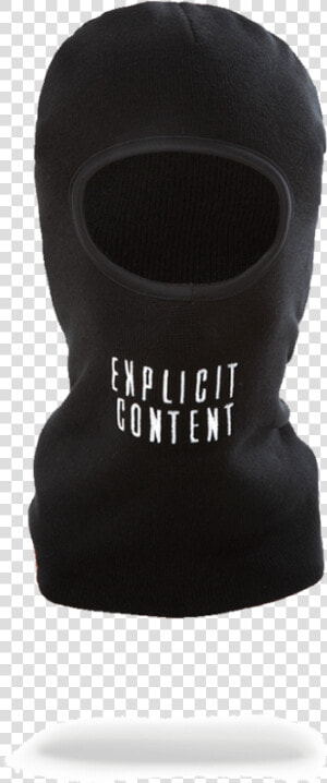 Sprayground Explicit Content Ski Mask   Chair  HD Png Download