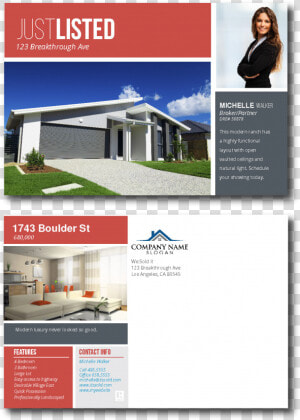 Just Listed Flyers Real Estate  HD Png Download