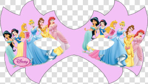 Máscara De Las Princesas Disney Para Imprimir Gratis   Mascaras De Carnaval De Princesas  HD Png Download